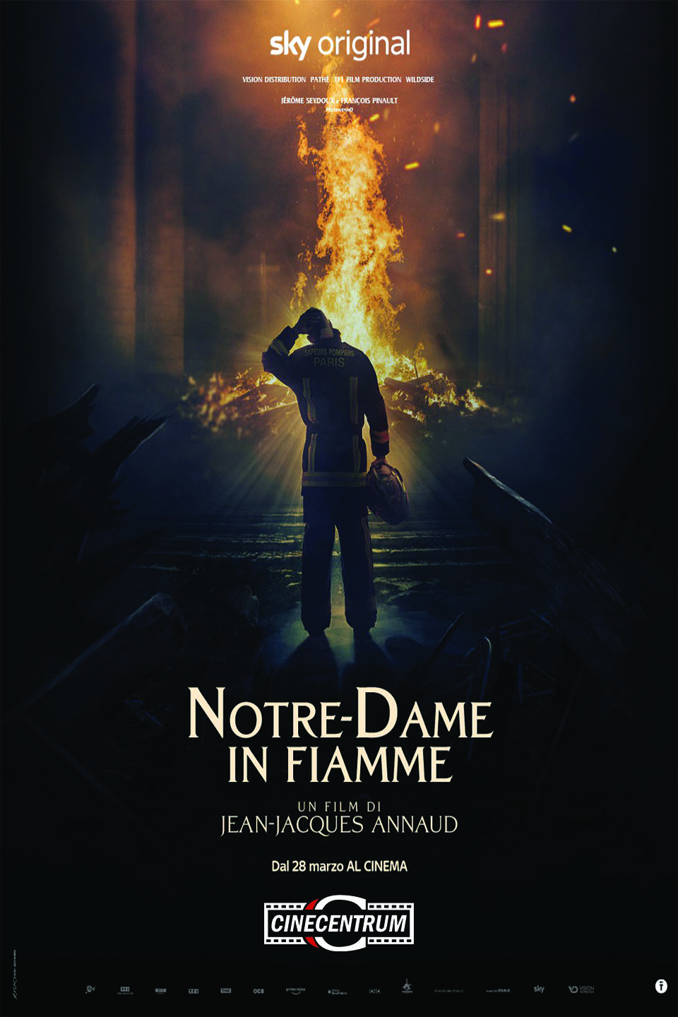 Notre-Dame in fiamme