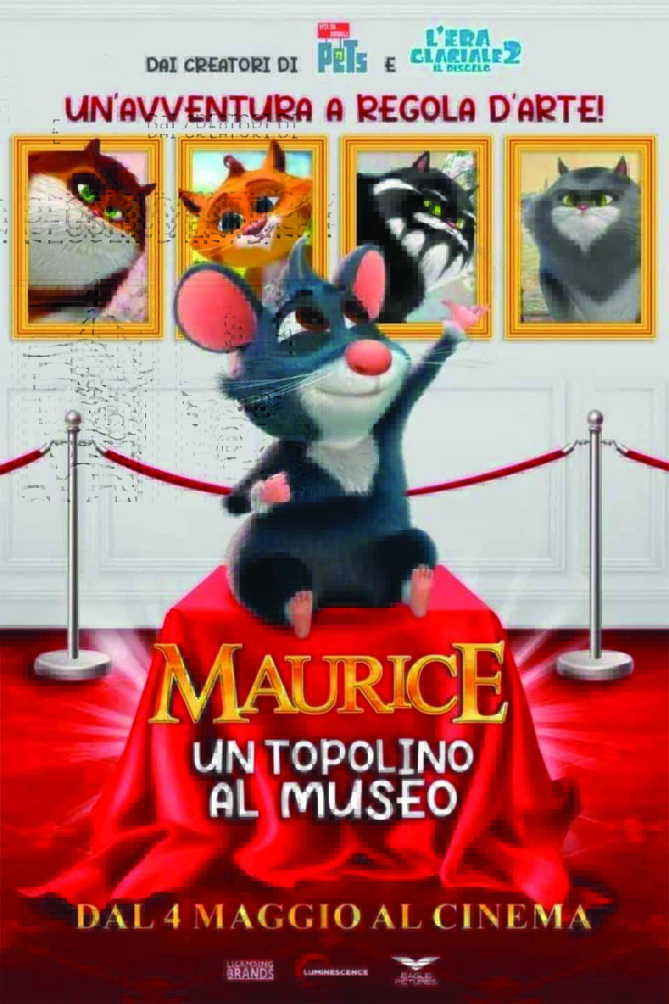 MAURICE- UN TOPOLINI AL MUSEO
